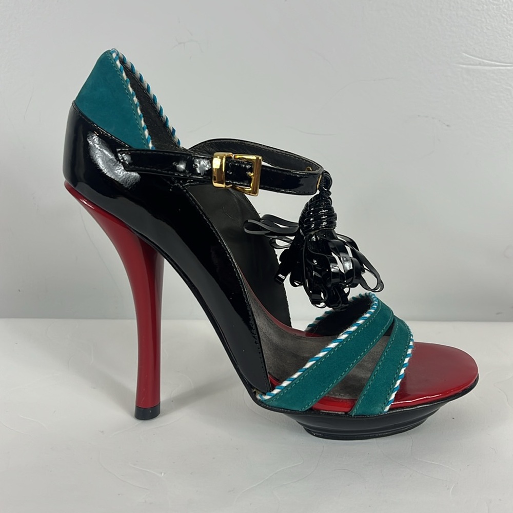 Michael Lewis Platform Stilettos